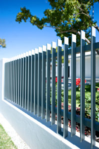 Aluminium Louvre Panels installed by fencing contractors in Perth